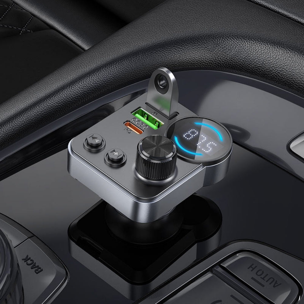 Hoco E86 FM Transmitter and Car Charger