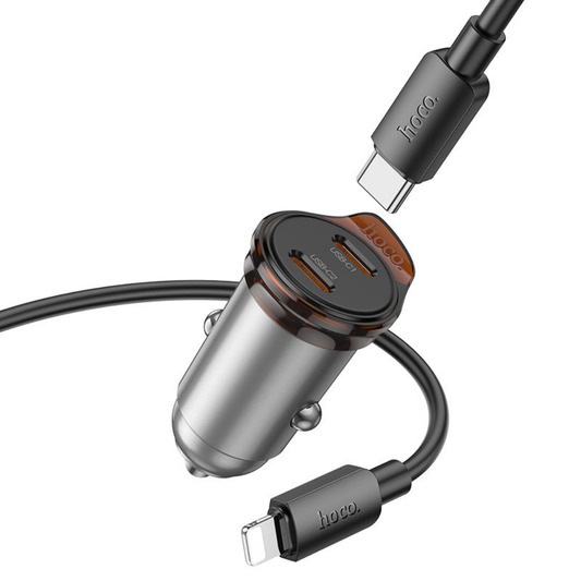 Hoco 45W Car Charger USB-C Hoco Fast Charge iPhone