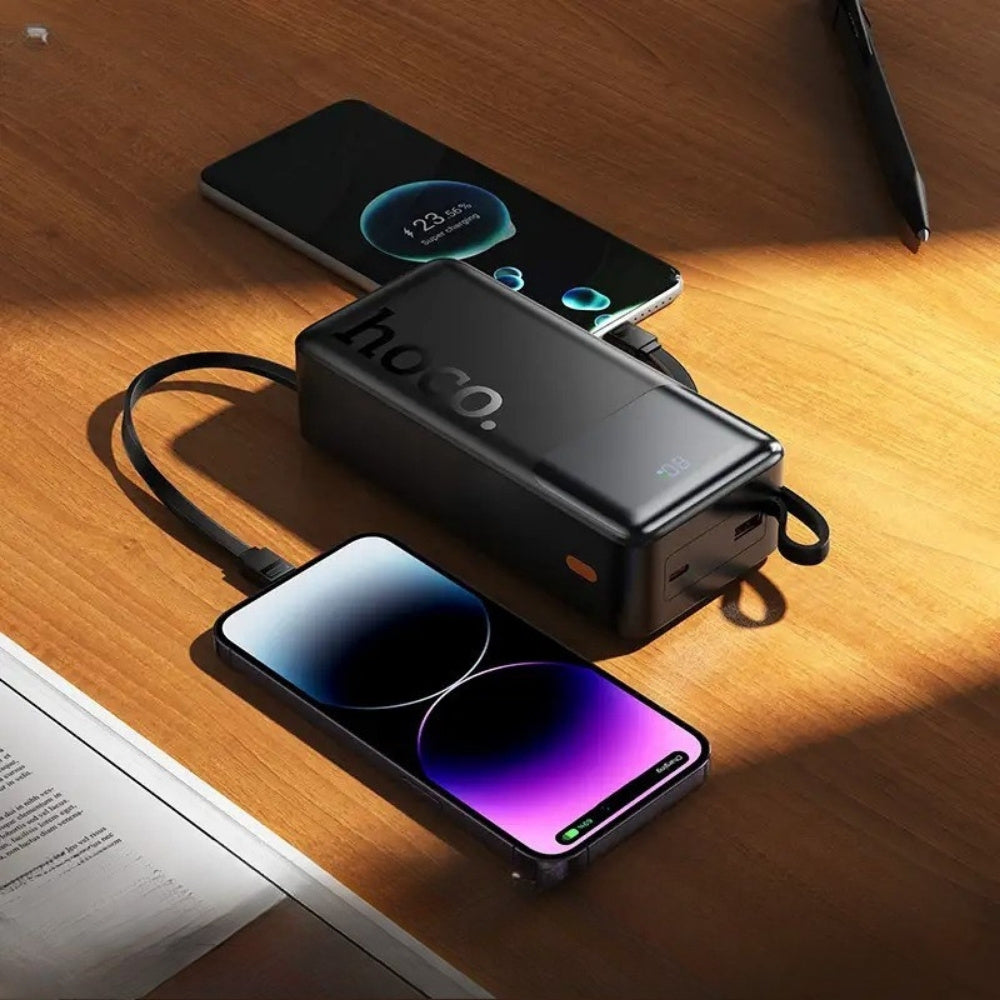Hoco PD20W Power Bank 30000mAh with Cable J156B