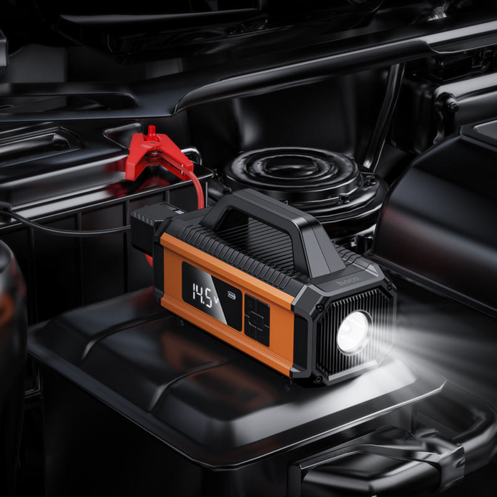 Hoco Car Jump Starter Air Compressor Hoco 10000mAh