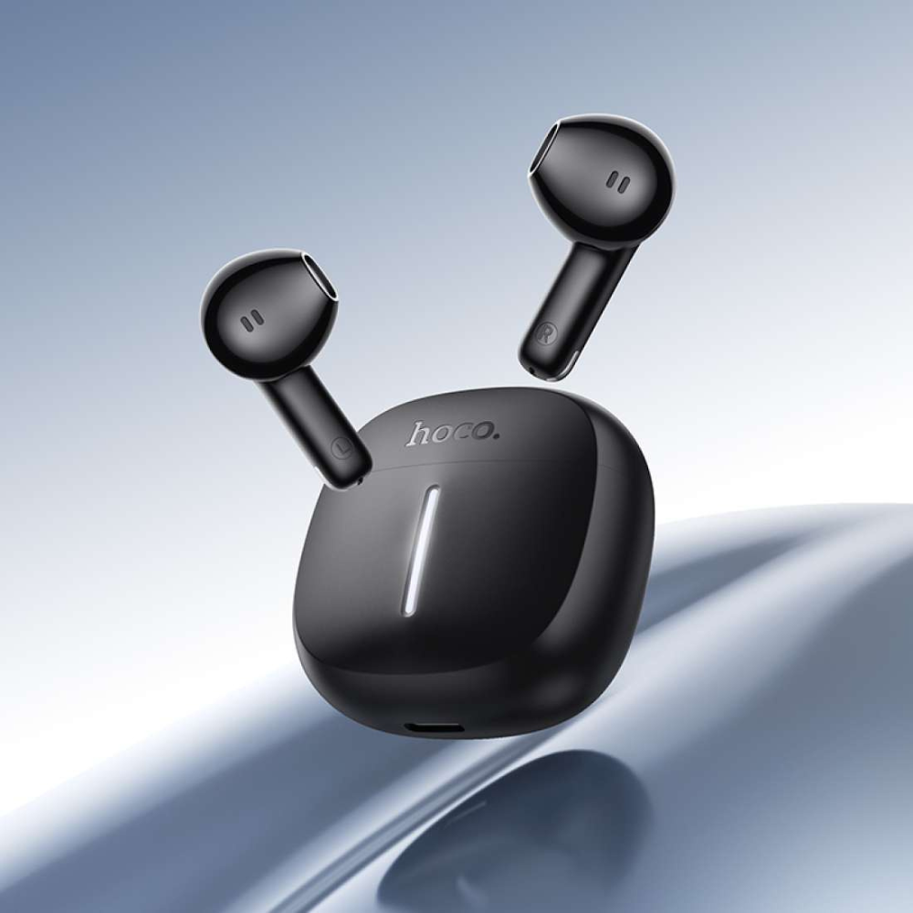 Hoco EQ33 Comfortable Semi-In Ear Headset White