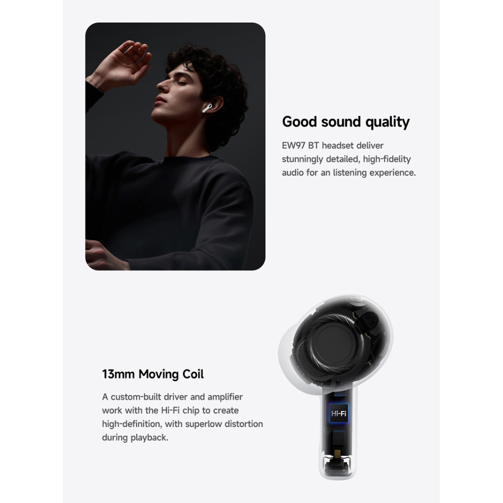 Hoco True Wireless Earbuds ANC
