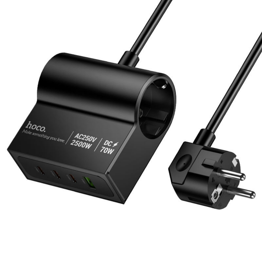 Hoco 70W Power Strip USB-C Hoco Fast Charging Hub
