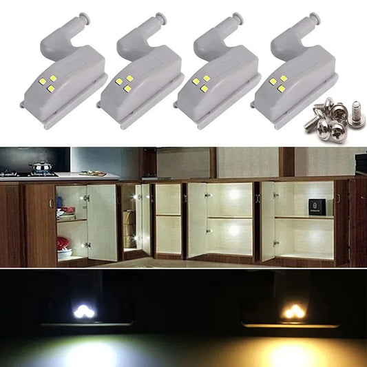 LED Cabinet Hinge Light ( 4 PIECES ) إضاءة للخزائن 4 قطع