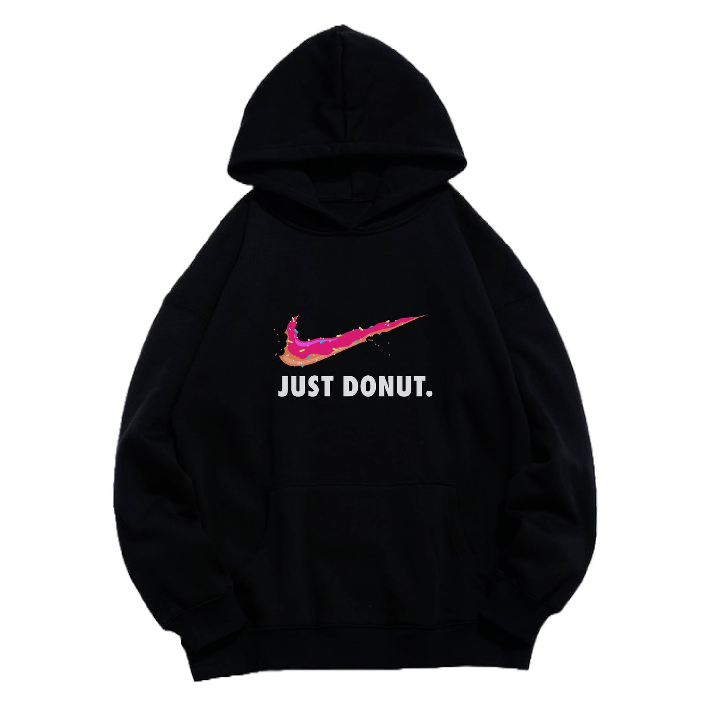 Hoodie "Just Donut" Black - Medaid International