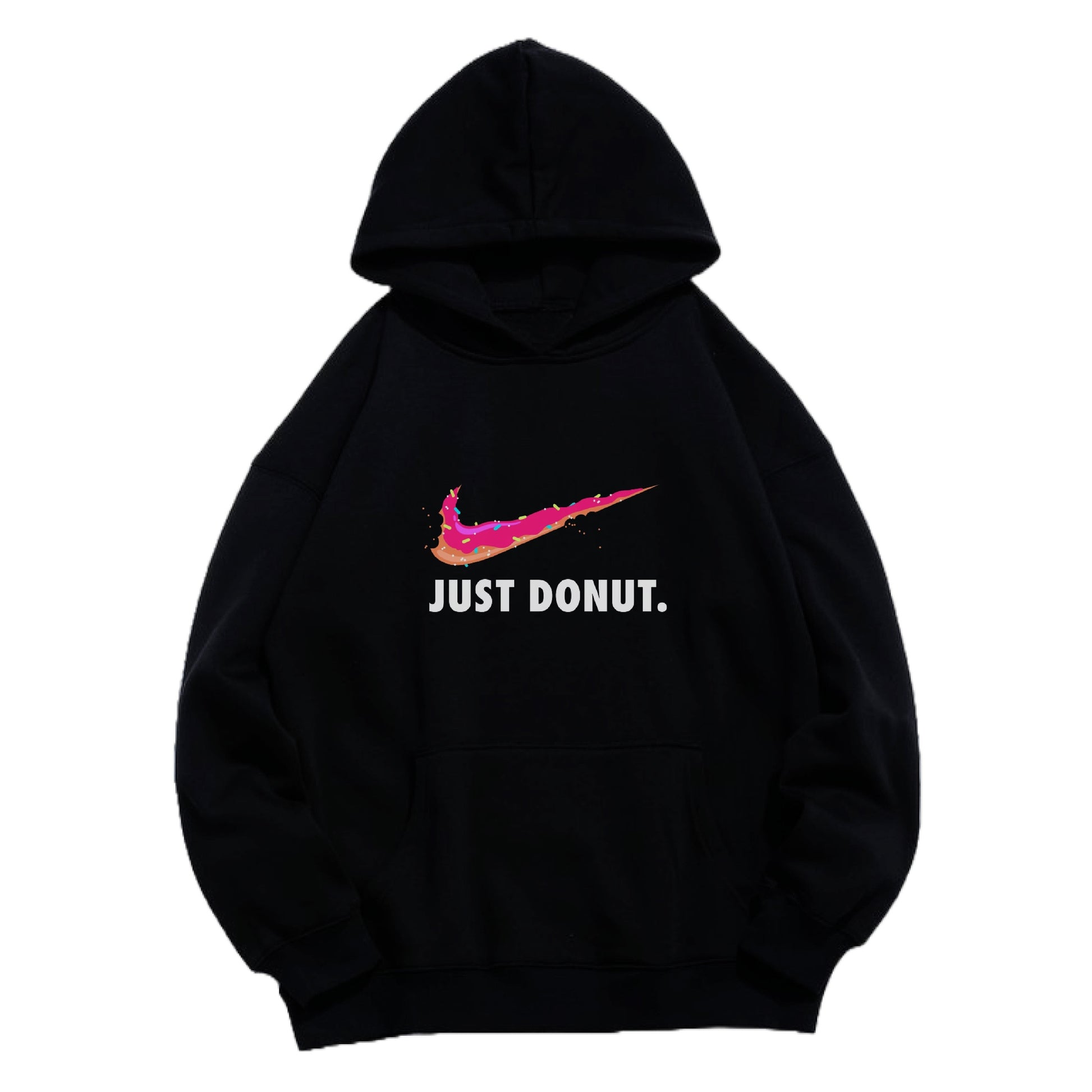 Hoodie "Just Donut" Black - Medaid International