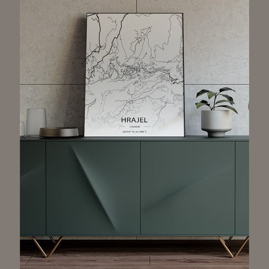 Sook's Hrajel Map Poster