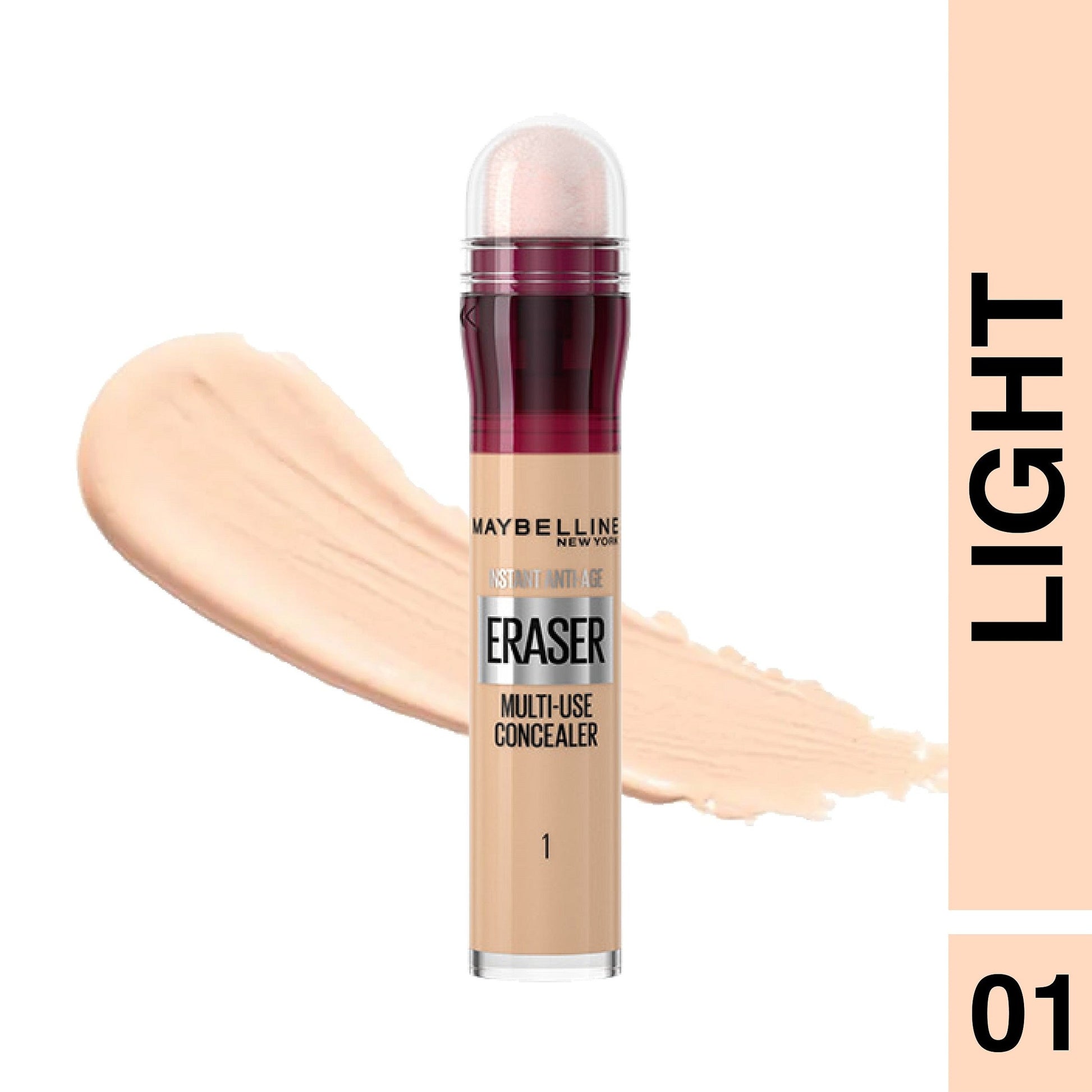 Maybelline New York Instant Age Rewind Eraser Dark circles treatment, Multi-Use Concealer - Medaid