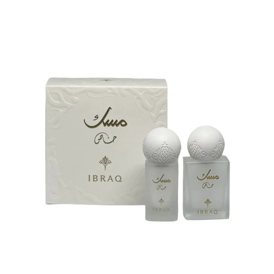IBRAQ IBRAHIM AL QURASHI SPECIAL MUSK SET  PERFUME AND OIL