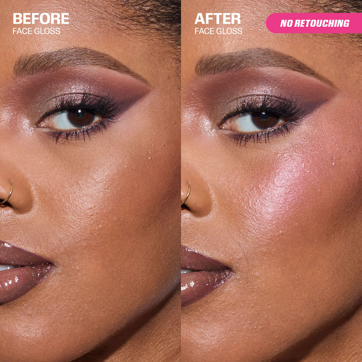 Huda Beauty Icy Nude Face Gloss