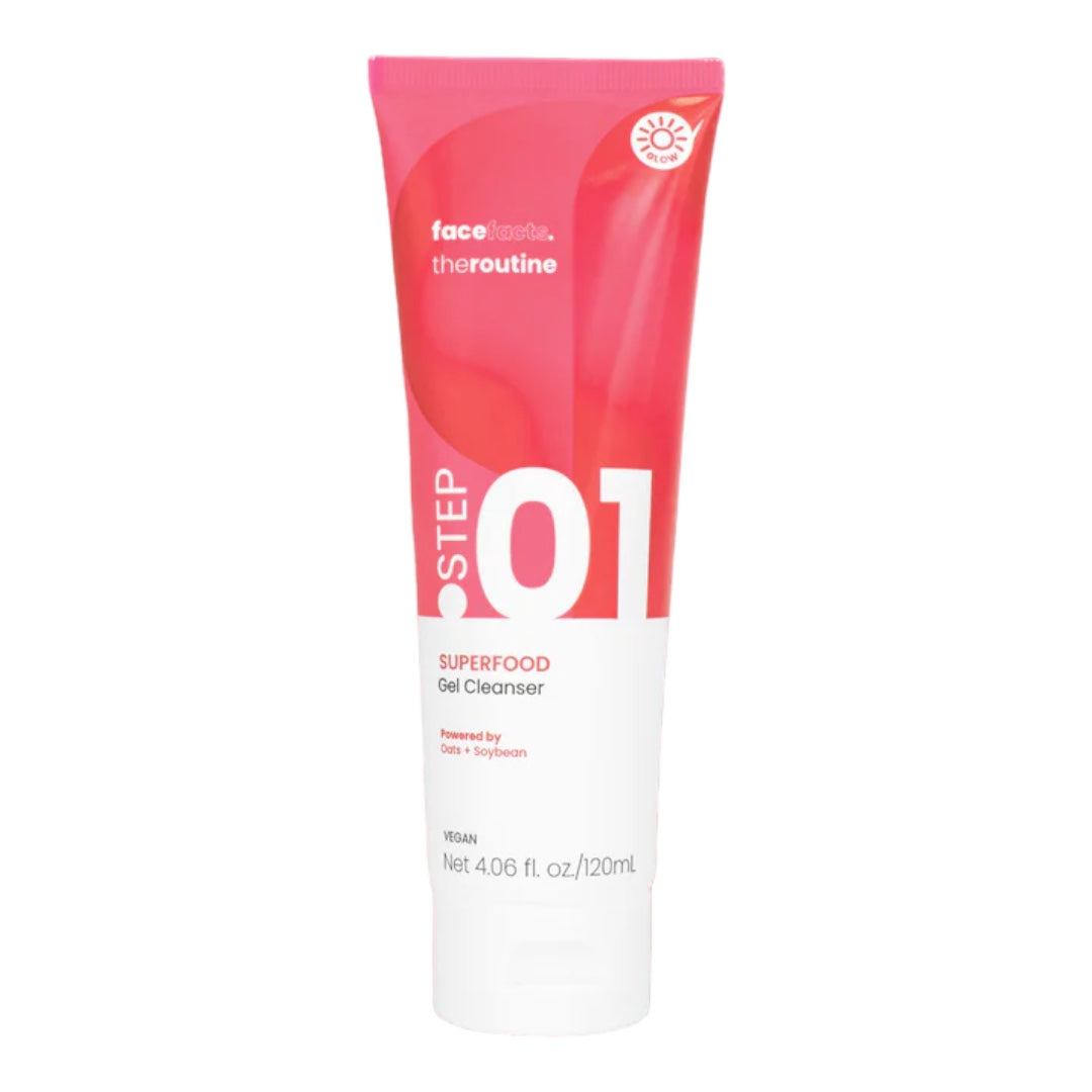 Face Facts The Glow Routine - Superfood Gel Cleanser - Medaid