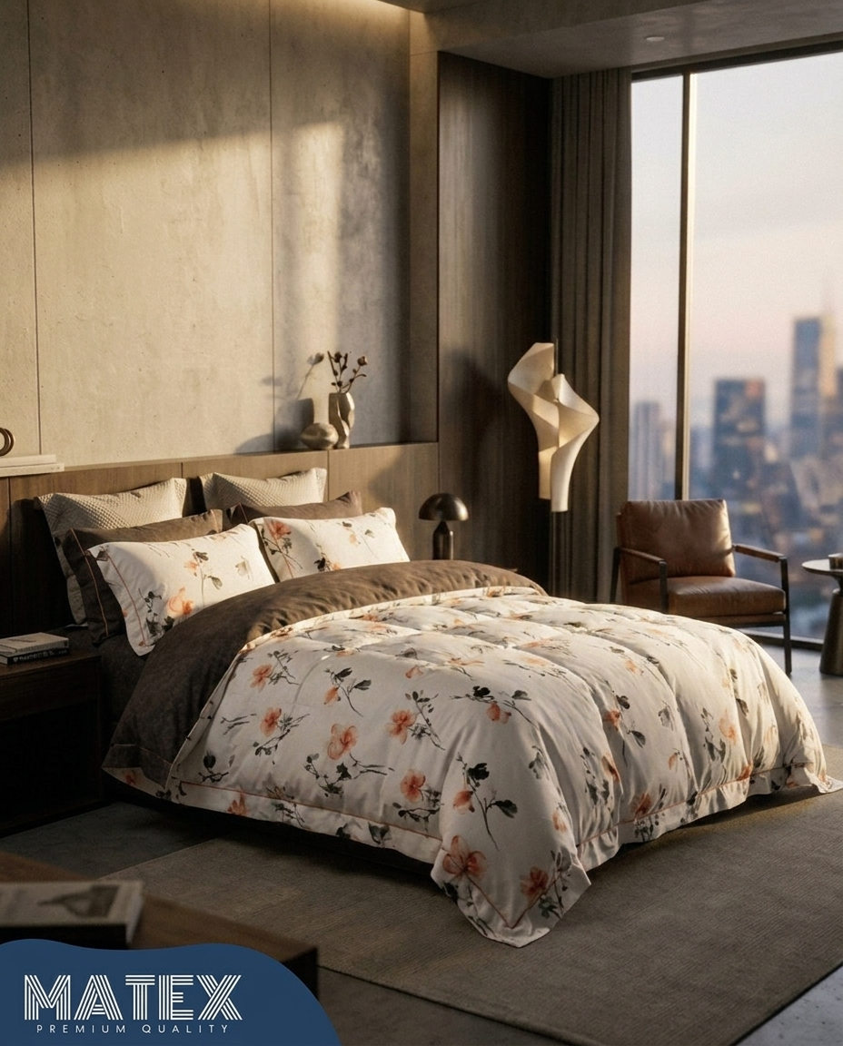 DramaticFlower Cotton All-Season Comforter Set