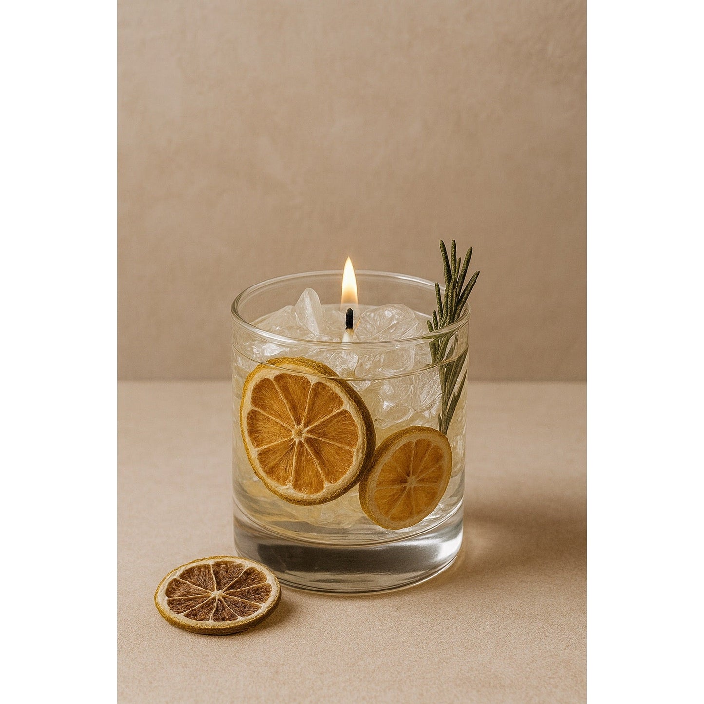 Scented Gin Tonic ice candle