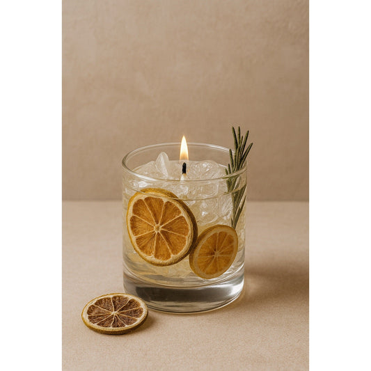 Scented Gin Tonic ice candle