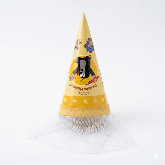 SD Yellow Mole School Cone, Round, 15 cm | SD In Lebanon