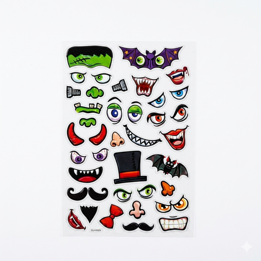 Geroma Happy Halloween Stickers , 1 Sheet | Geroma In Lebanon