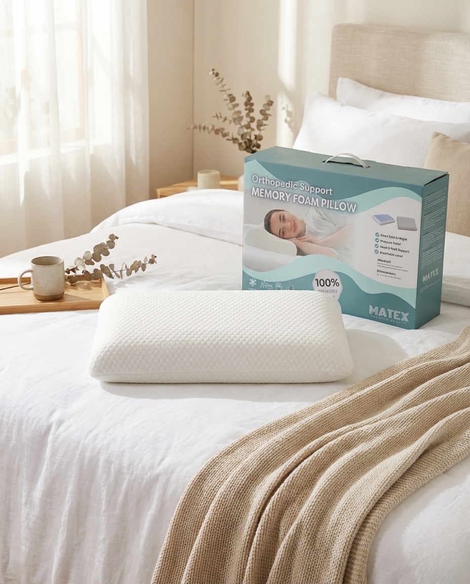 Classic SleepWell Memory Foam Pillow