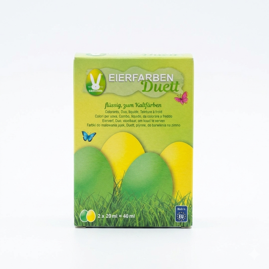 Geroma Egg Dyes, Powerful Cold Dyeing, 2 x 20 ml | Geroma In Lebanon