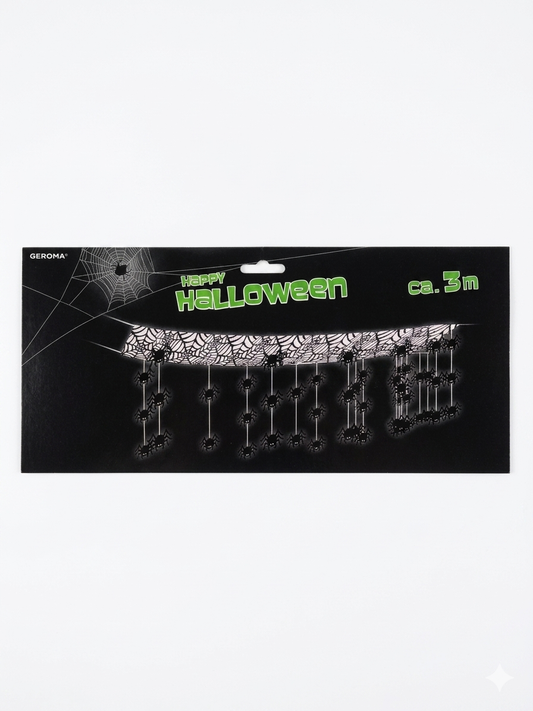 Geroma Happy Halloween Scary Spiderweb Banner, 3m | Geroma In Lebanon