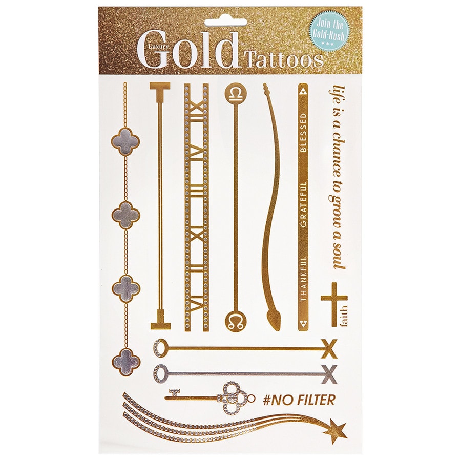 SD Luxury Temporary Gold Tattoos | SD In Lebanon