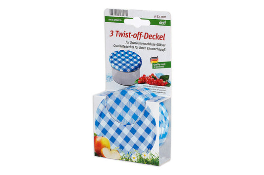 Deti Blue/White Twist-Off Lid 82mm 3 pieces | Deti In Lebanon