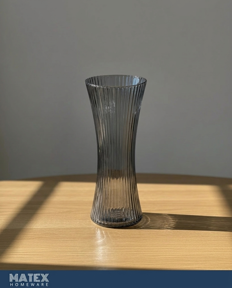 Graphite Glow Vase