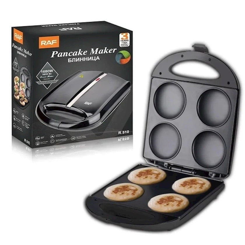 Raf Pancake Maker Non-stick Coating 1000W R510 - Medaid International