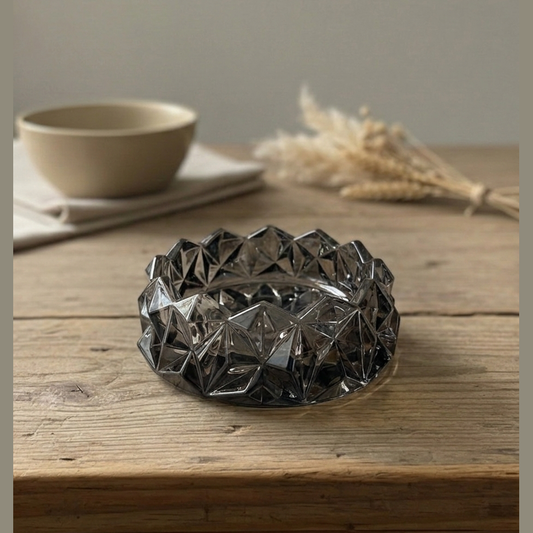 BlackWave Glass Premium Ashtray