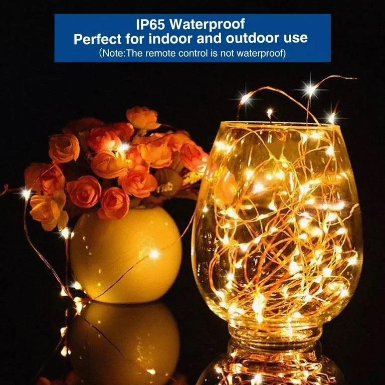 500 LED Fairy Copper String Lights 50 Meter Waterproof Multicolors Light Christmas - Medaid International