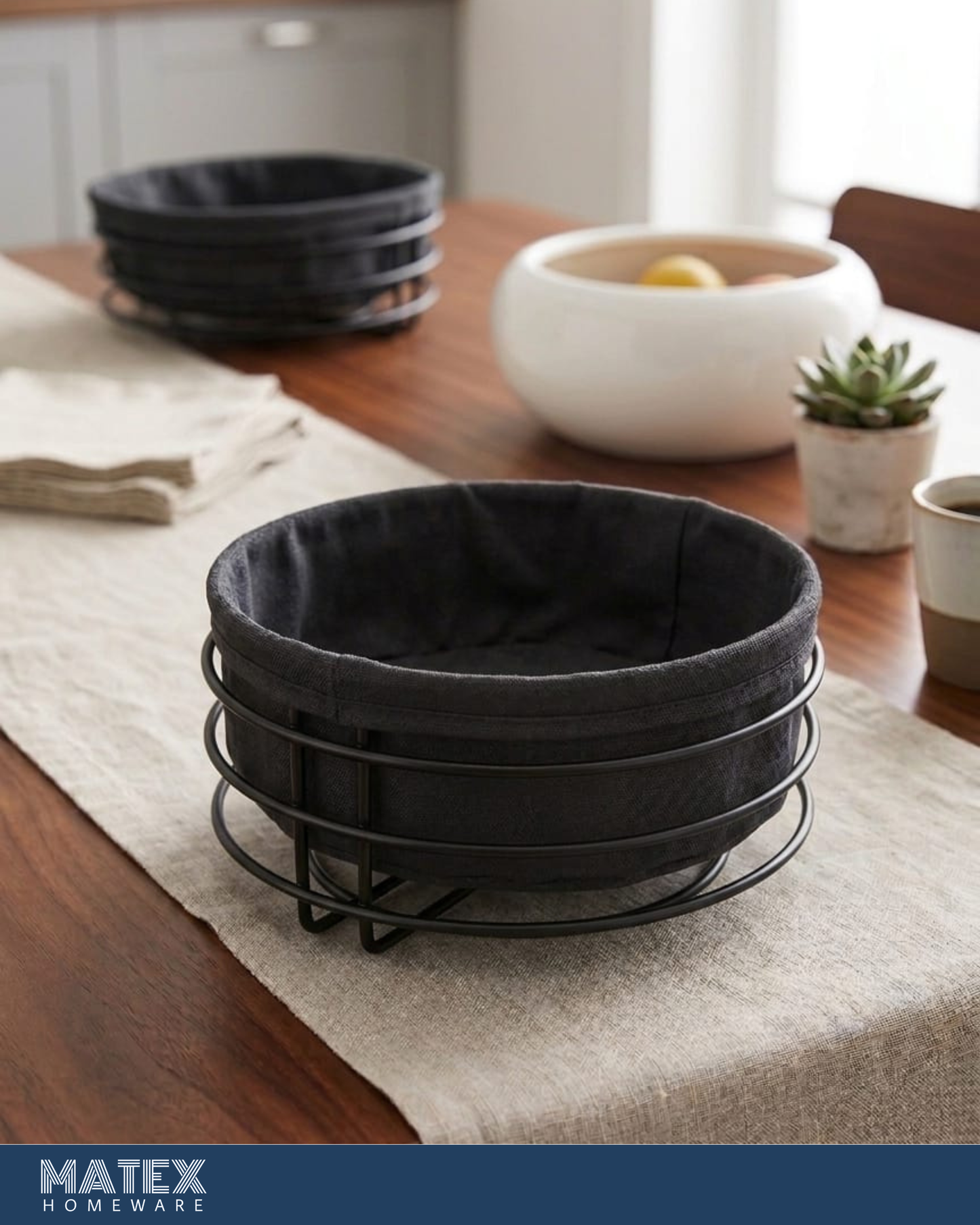 Stainless Steel Storage Basket -20cm