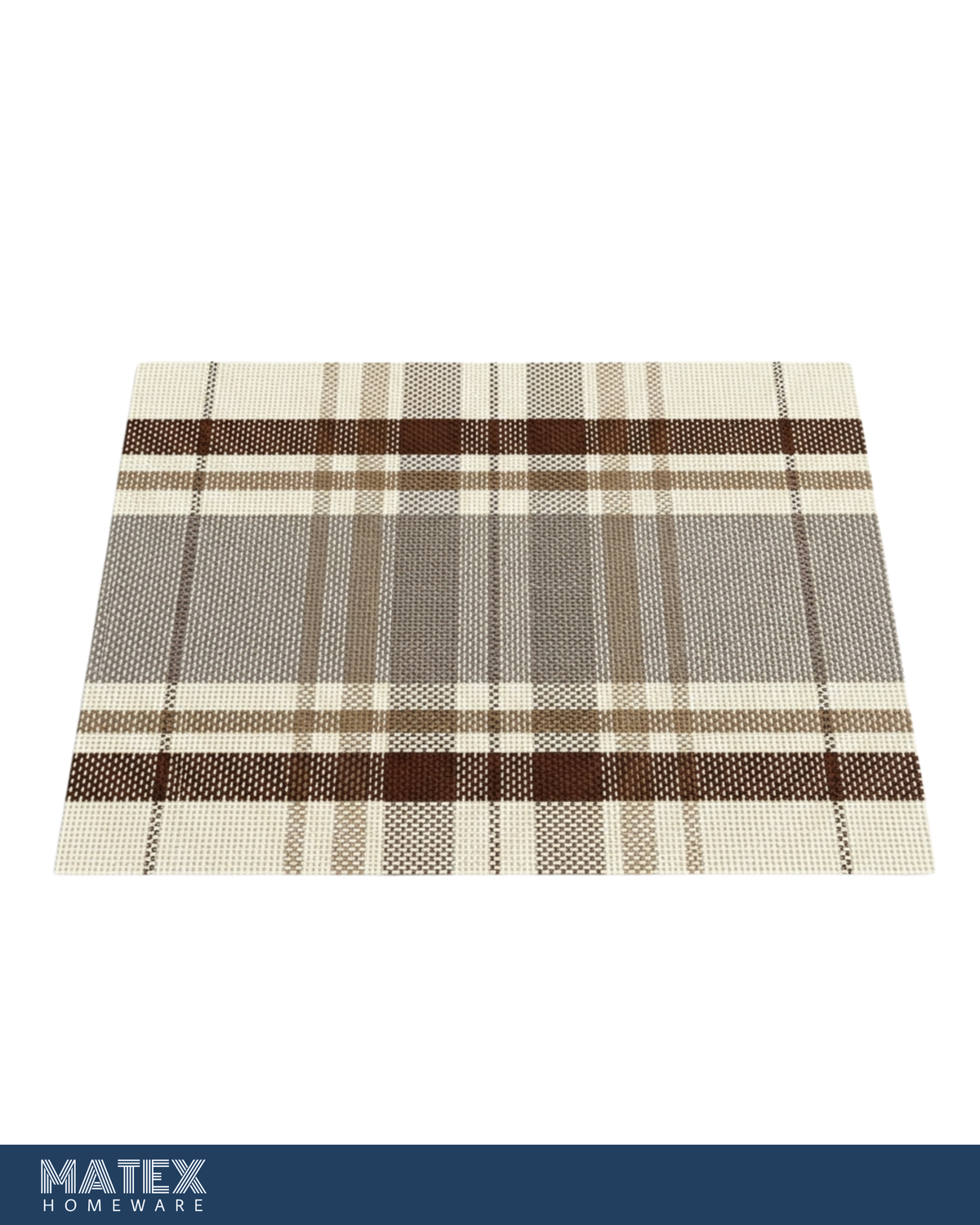Brown Texture Place Mats 6pcs for Table