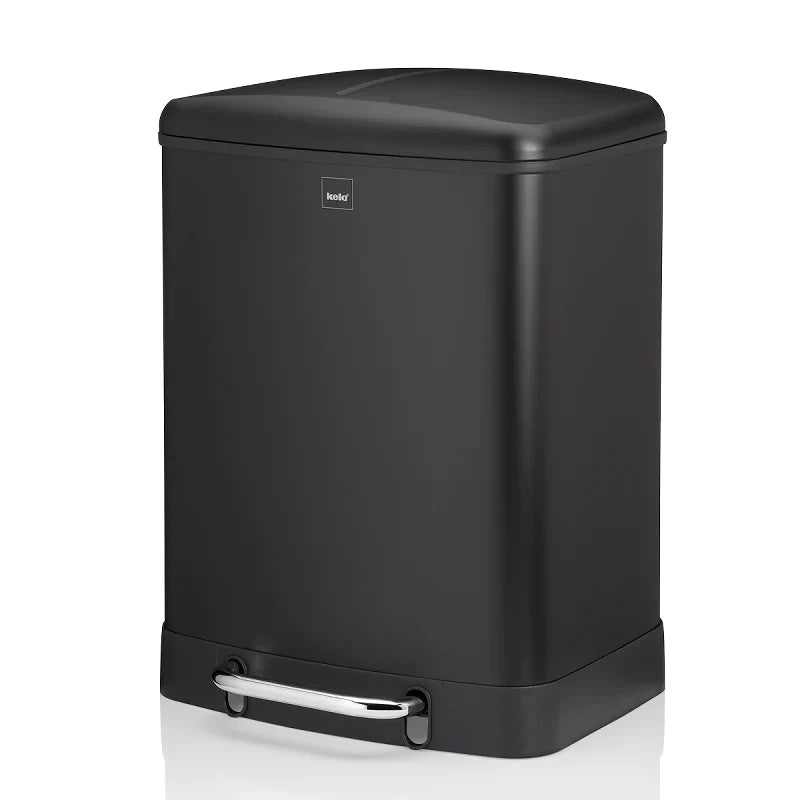 kela Rubbish separator Davino Black - 24 L