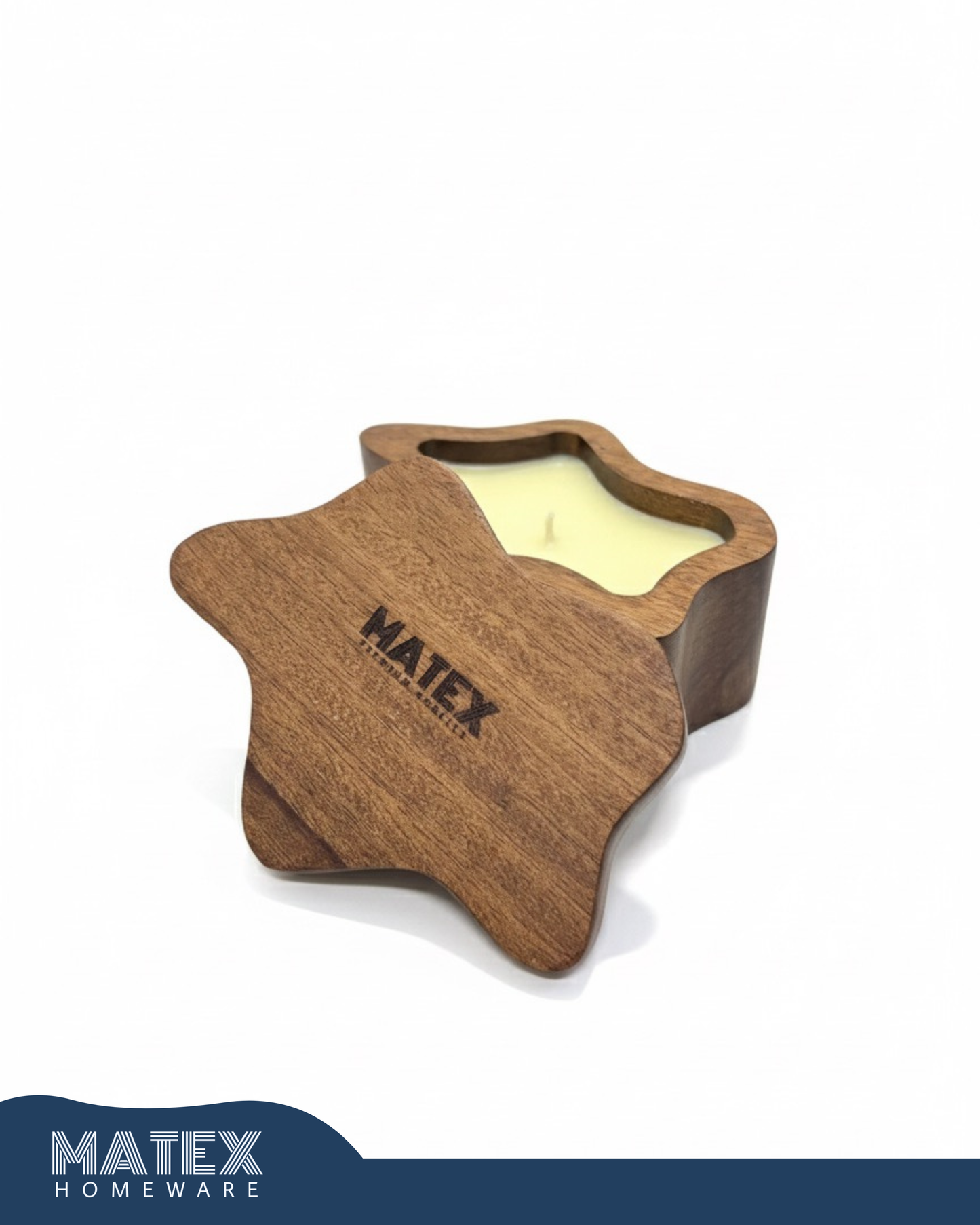 MATEX® STAR Candle Mahogany wood - Scented