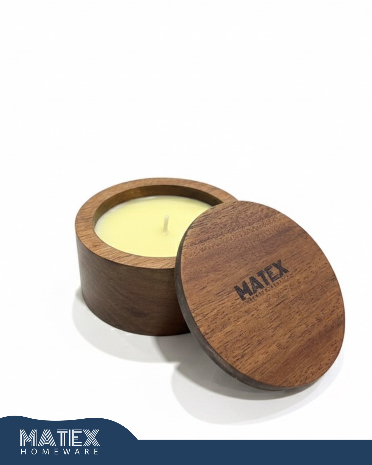MATEX® Candle Mahogany wood - Scented