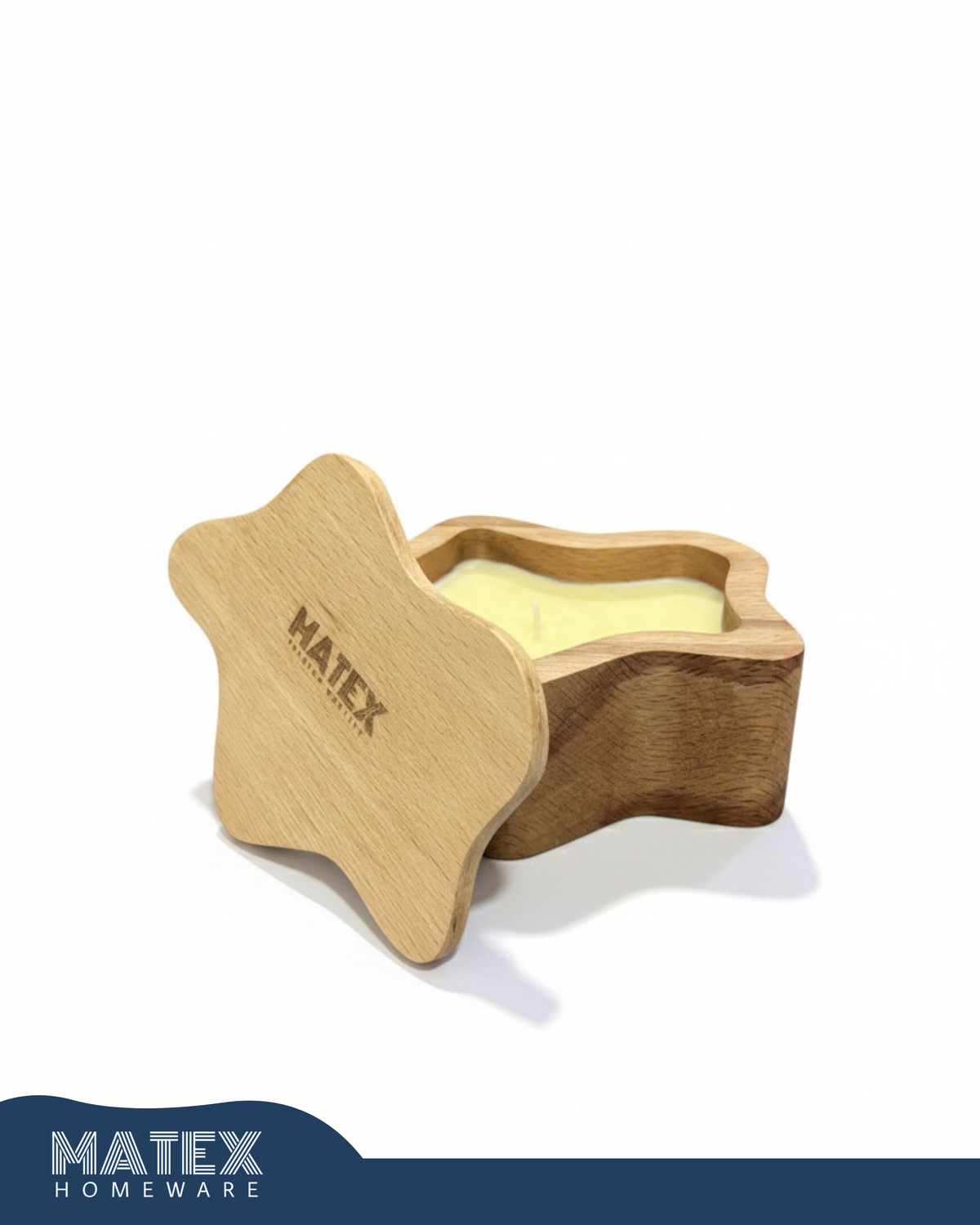 MATEX® Star Candle Zein Wood - Scented