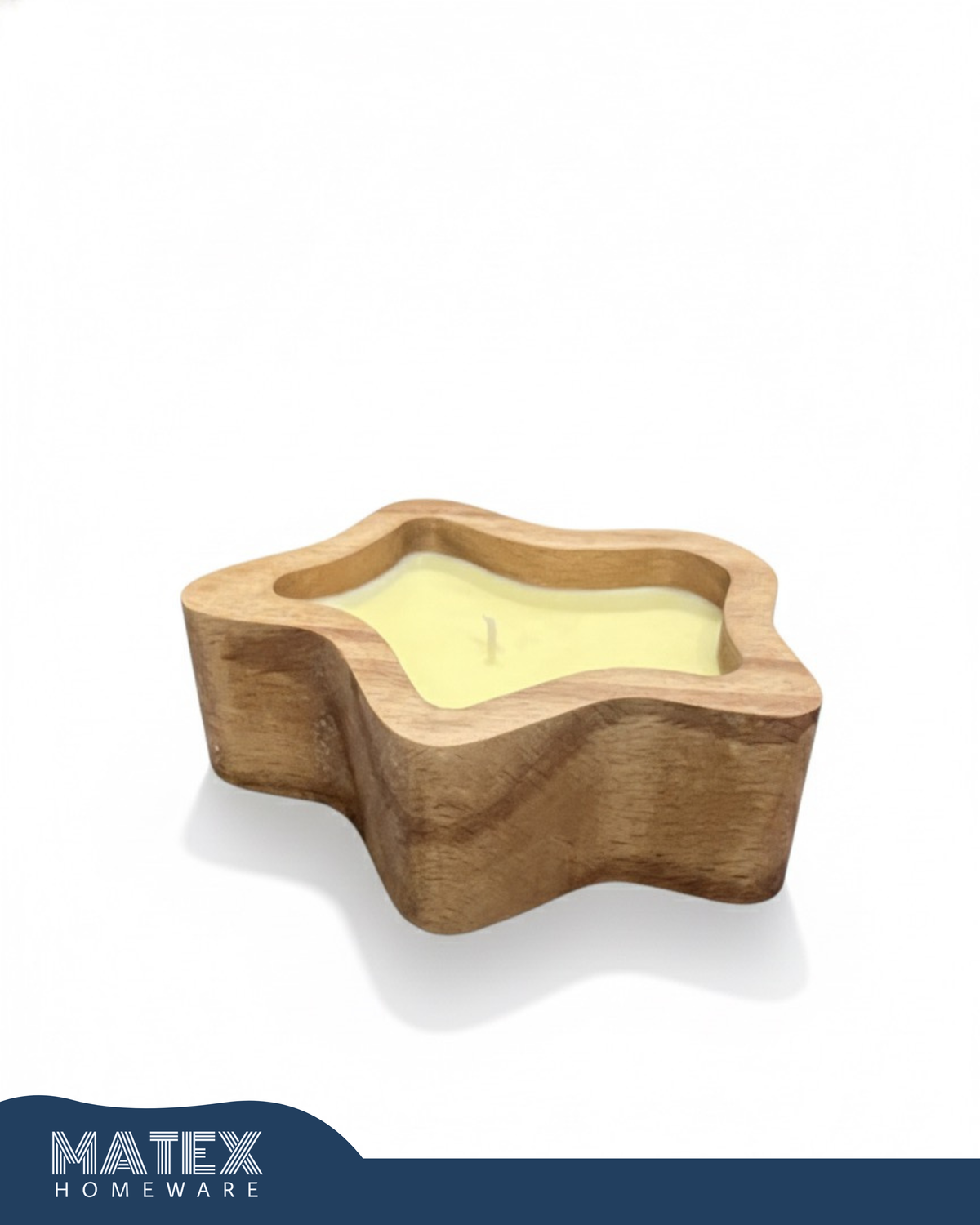 MATEX® Star Candle Zein Wood - Scented