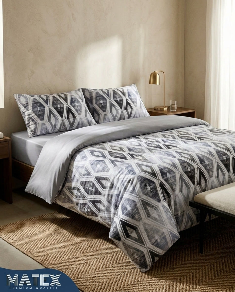 BlueLines Single Bed set(3 pcs)