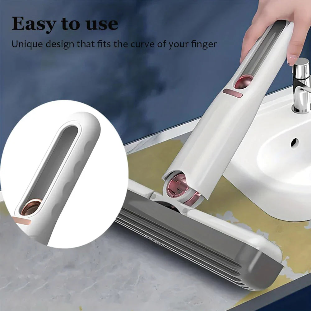 Portable Mini Mop Self-Squeeze Mini Mop For Small Spaces Wet And Dry - Medaid International