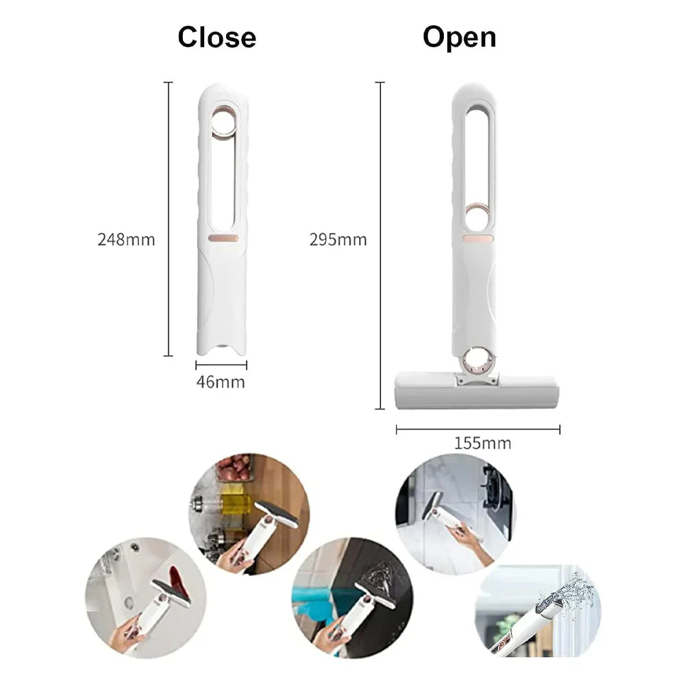 Portable Mini Mop Self-Squeeze Mini Mop For Small Spaces Wet And Dry - Medaid International