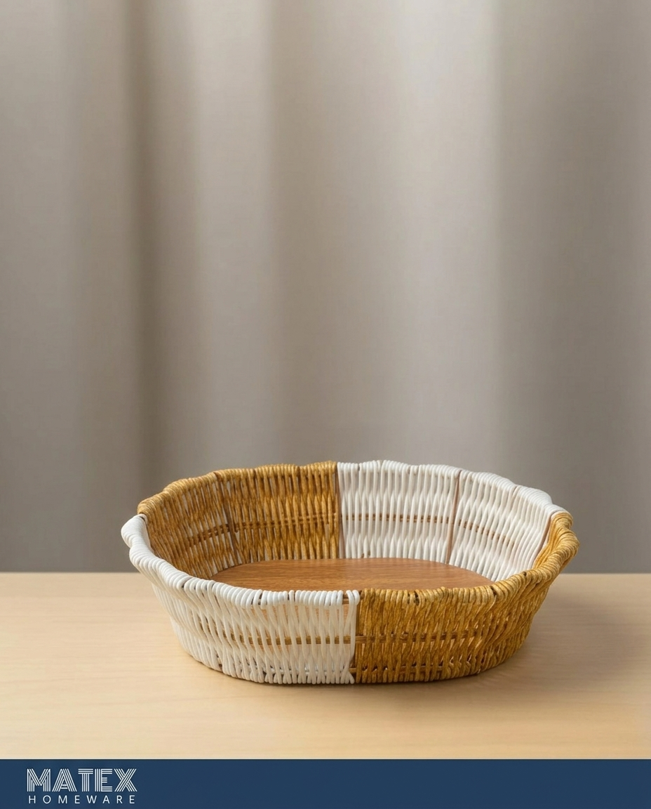 Woven Decor Table Basket-Oval