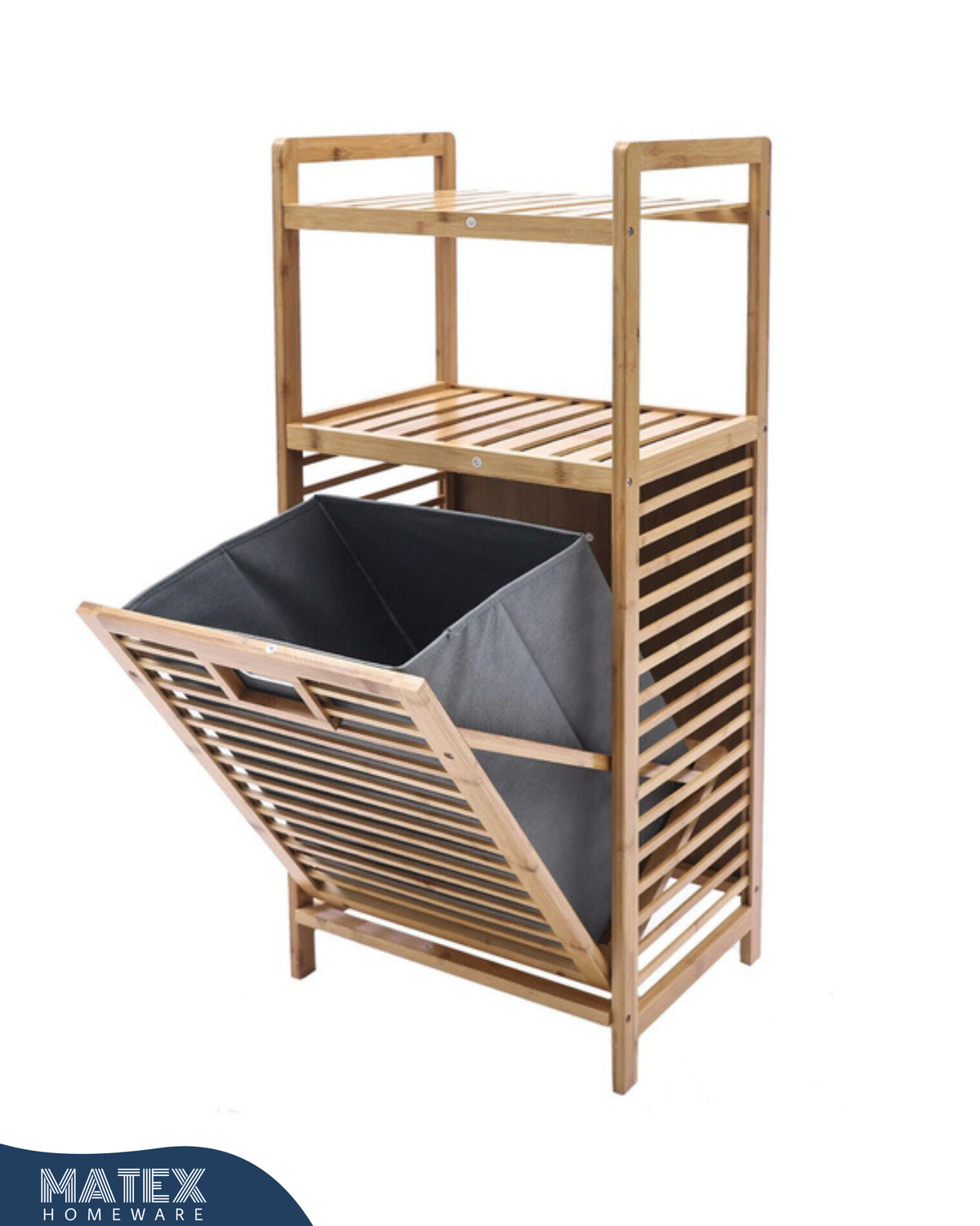Nordic Bamboo Laundry Organizer