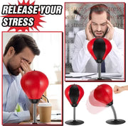 Desktop Punching Bag, [Upgrade, Flexibility] Boxing Bag Speed Balls Boxing High - Black color