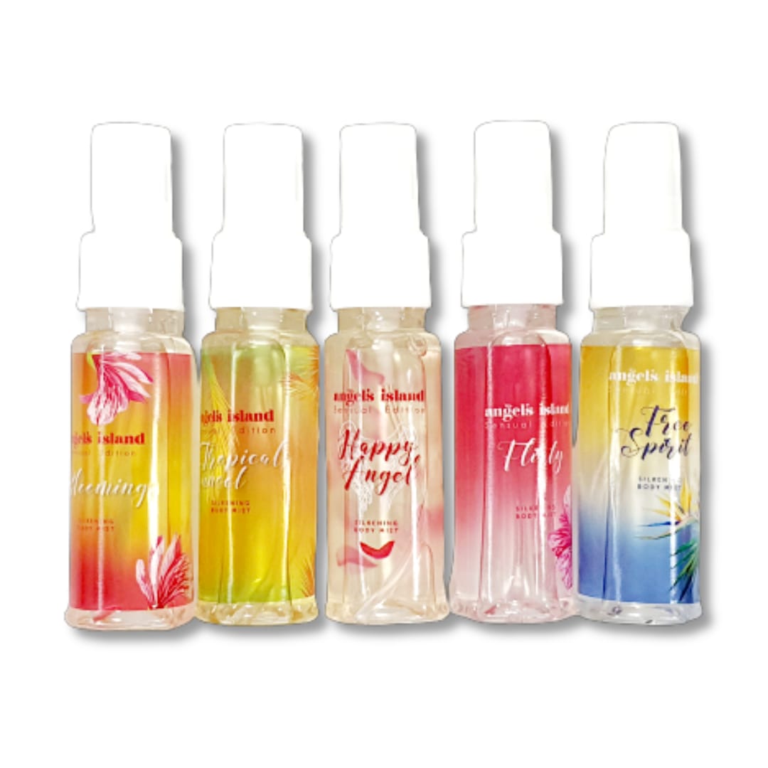 Coffret mini body splash angel's island