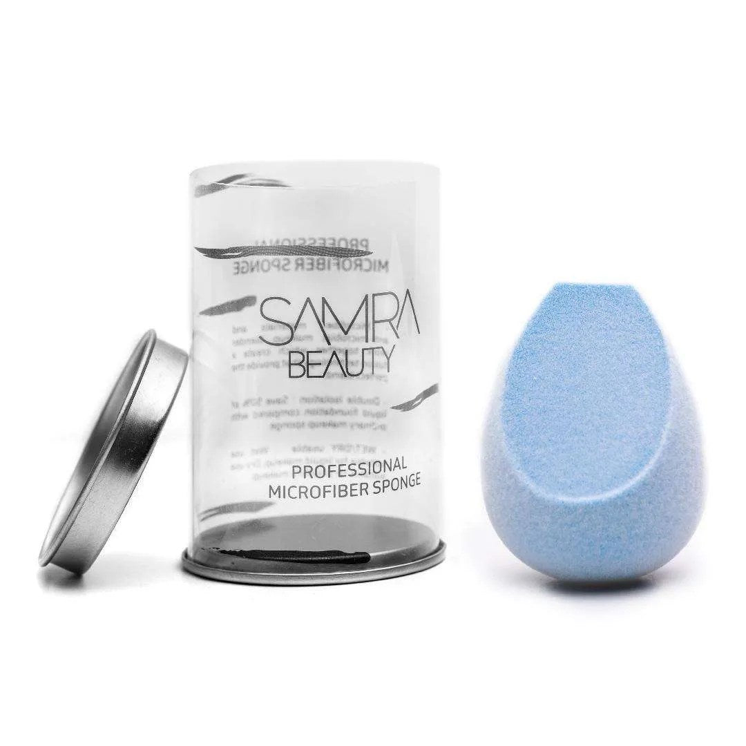 Samra beauty angle cut microfiber sponge