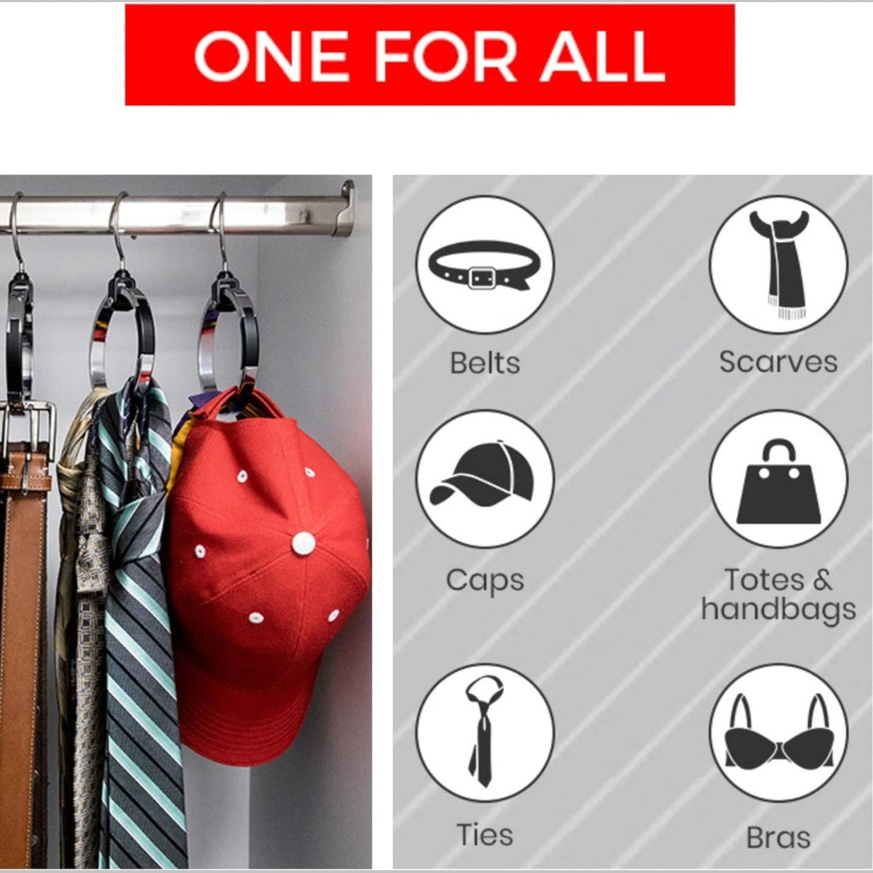 Spin Easy Closet Organizer