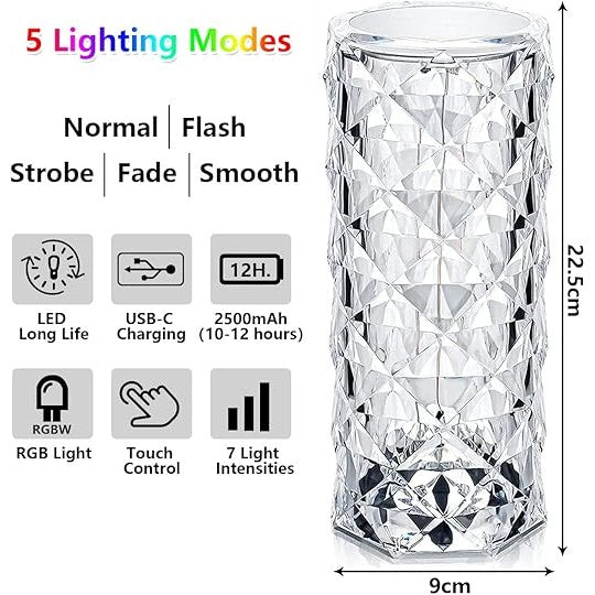 Crystal RGB Lamp