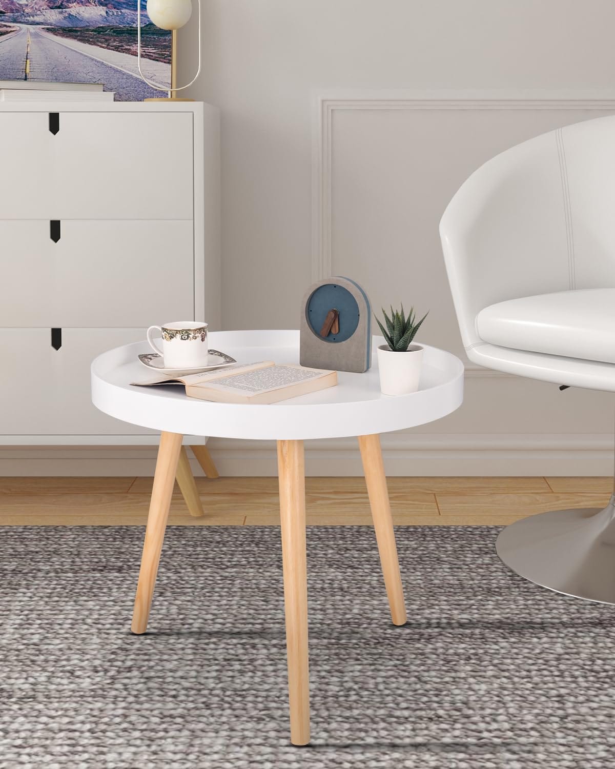 round small coffee table