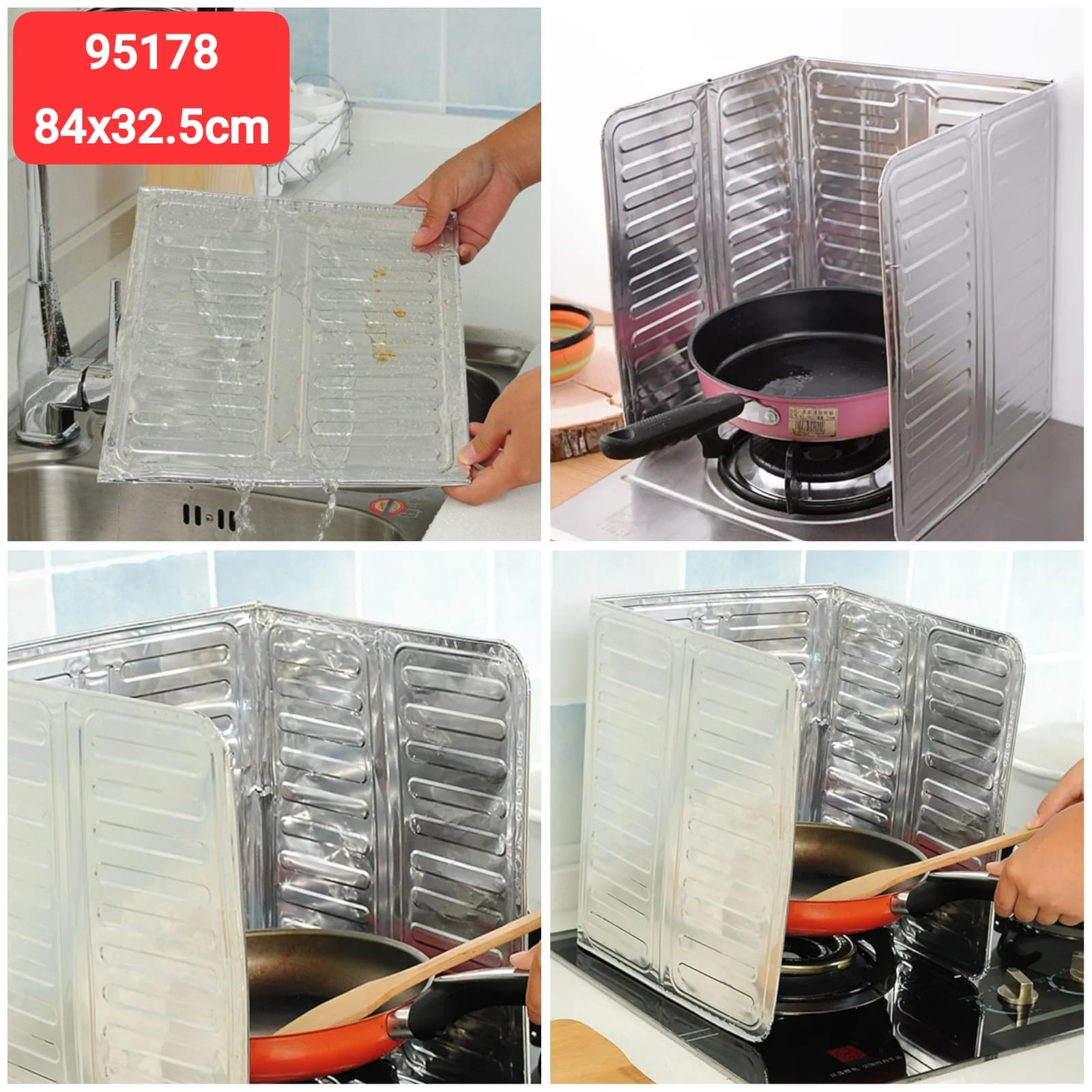 6 PCS KITCHEN OIL SPLASH GUARD - Medaid International