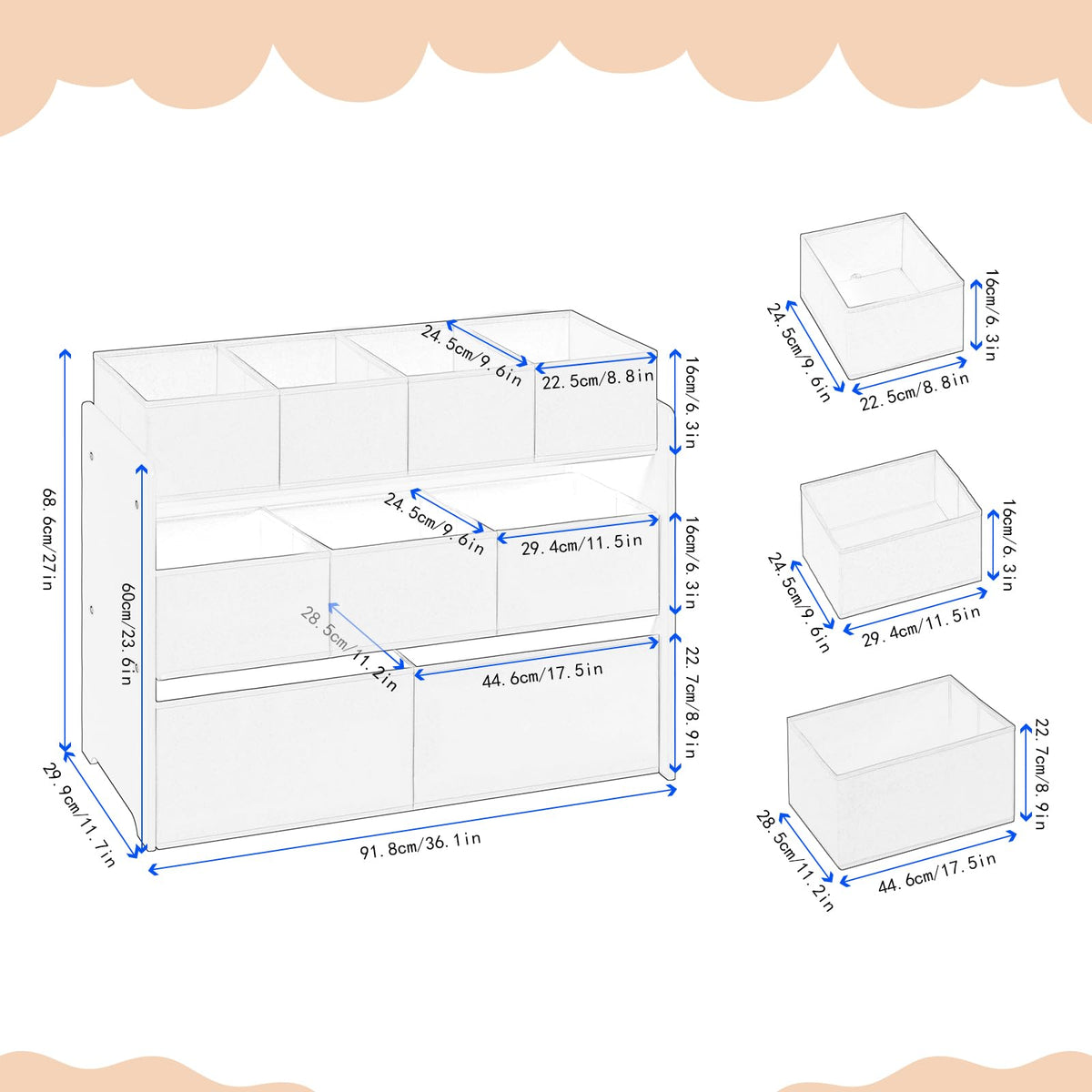 Toy Rack for Kids