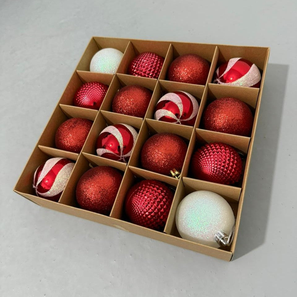 Red Christmas Balls